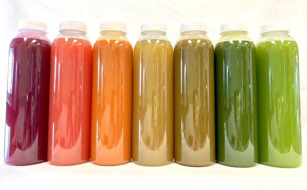 Raw Organic Cold Pressed Juice