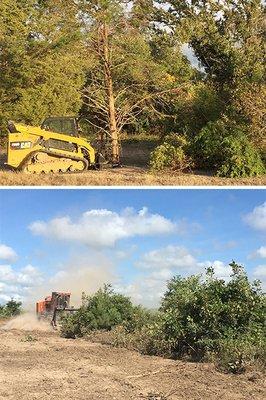 The selective tree clearing and underbrush clearing processes we use are environmentally sound for both the soil and wildlife.