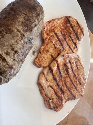 Grilled Chicken & Baked Potato