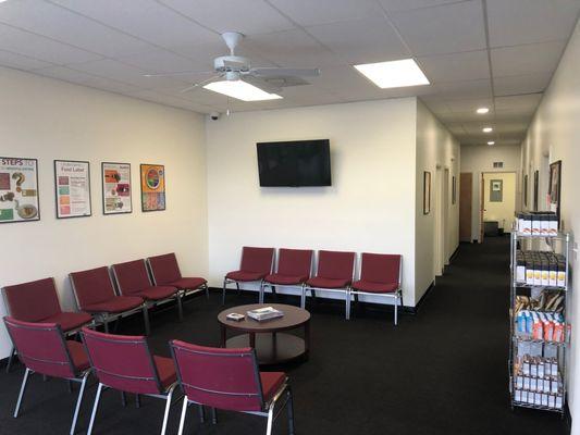 CoreLife Healthcare Salisbury Waiting Room