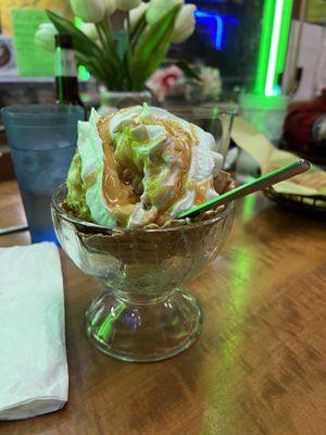 Fried ice cream-- delicious