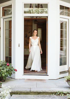 Custom wedding dress alterations (see 5-star review by Emily P.)