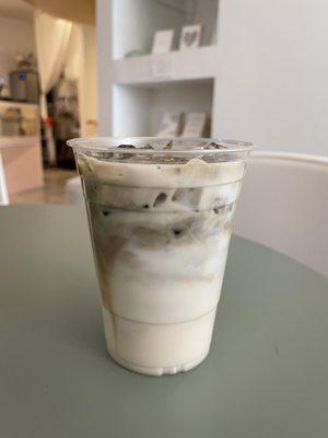 Hojicha latte