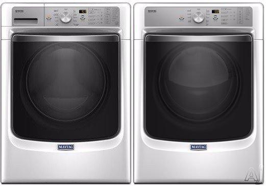 Maytag Front Load Laundry Pair with 10 year limited parts warranty