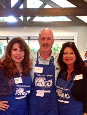 Realtors volunteering together for San Jose Day Home Nursery- Willow Glen Home Tour.