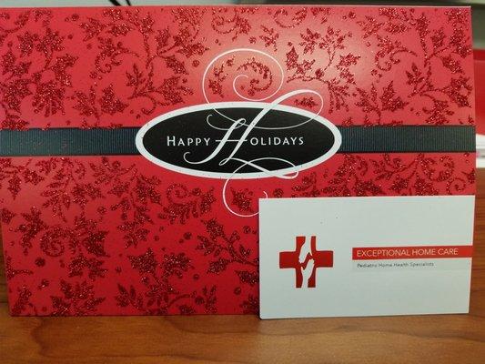 Happy Holidays from Exceptional Home Care