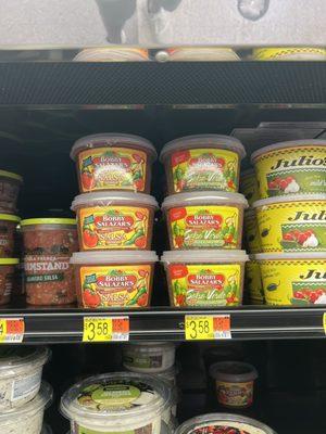 Bobby Salazars Fresh Salsa is amazing! Located in the Deli Section where the fresh salsa and hummus dips are located!