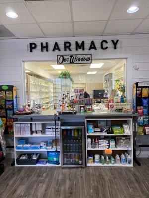 New Pharmacy location-check-out window