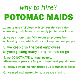 Why Potomac Maids?