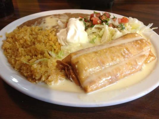 Chicken Chimi for lunch!