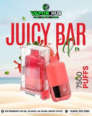 Let your clouds do the talking--Juicy Bar Pro 7500 Puffs says it all!!