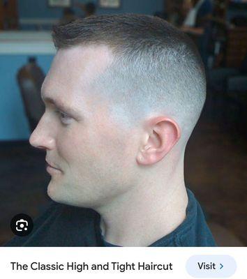 The Classic High and Tight Haircut