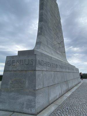 "First flight" Wright brothers national monument & Museum. (Bring your Ntl park pass. )