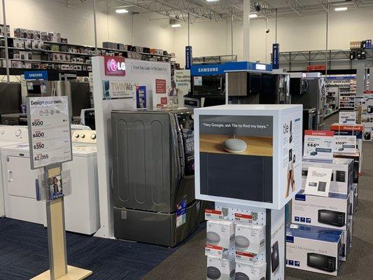 All kinds of appliances and electronics at Best Buy!