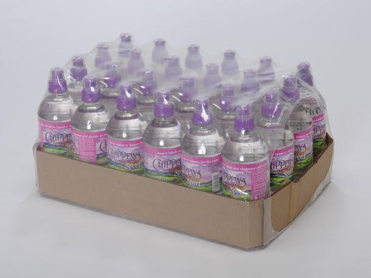 Bottled water delivery services available - flat cap or sports cap