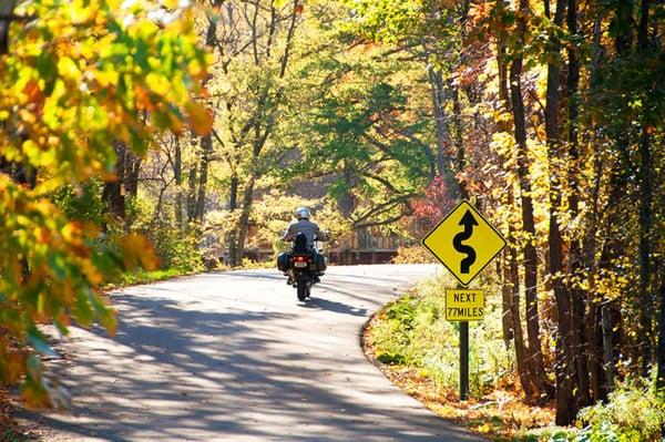 Fall riding in the Laurel Highlands