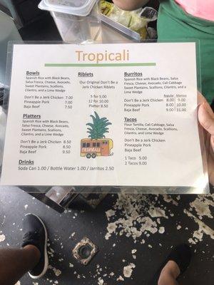 New Menu