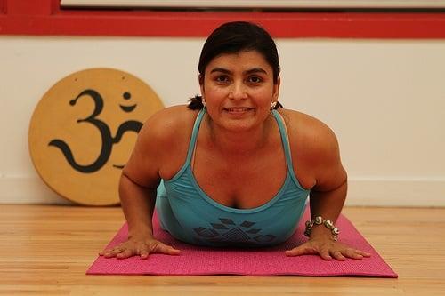 Sandra Pinto teaches Power Vinyasa Flow on Wednesdays at 6 PM.