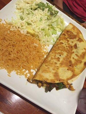 Chicken quesadilla