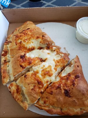 Buffalo chicken calzone - so goood!