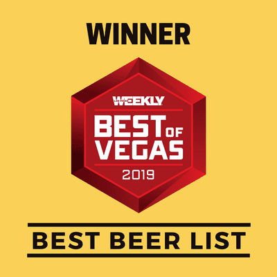 Winner Best of Vegas: Best Beer List