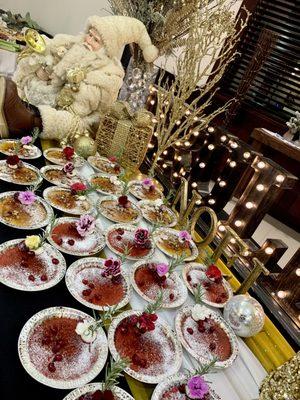 Custom lavish opulent Weddings, contact us, we are your Pastry Consultant & event design.