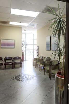 Patient waiting room