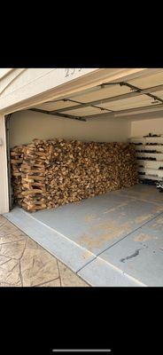 Oak firewood