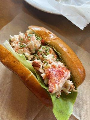 Lobster roll is simply unreal !