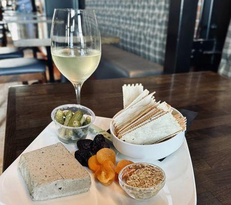 Truffle pate plate