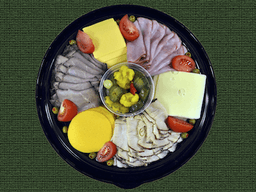 Meat and cheese tray