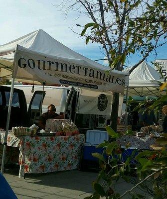 Nice little stand at the Escondido Farmers Market.