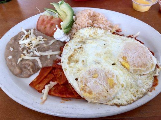 Chilaquiles with Red