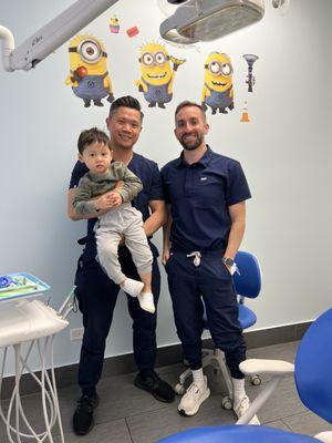 When your husband matches the Dentist