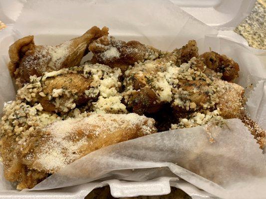 Garlic Parm Wings