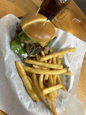 Loaded Avacado Burger