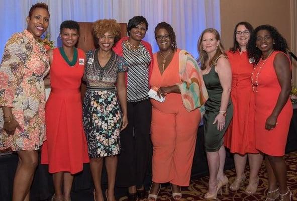 YWCA Board members at Outstanding Women's Luncheon- May 2016