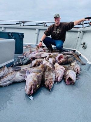 Ling cod for days!