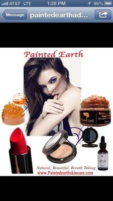 Painted Earth SkinCare, help is as close as your fingertips at paintedearthskincare.com