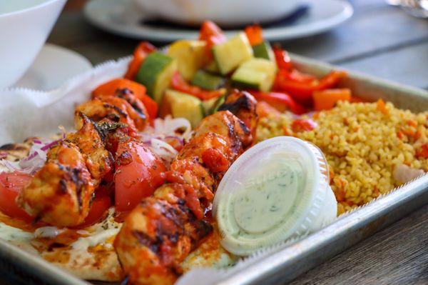 Chicken kebabs