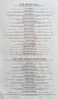 More Menu