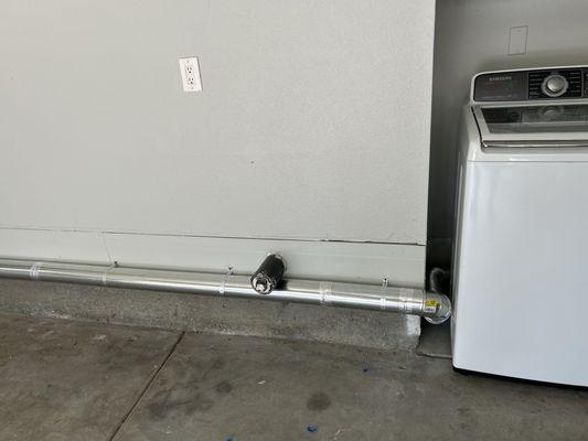 Dryer exhaust vent