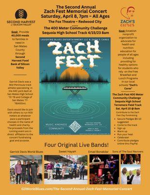 Help us FEED 40,000!
 https://gdworldblues.com/the-second-annual-zach-fest-memorial-concert