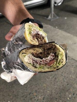 #1 lamb gyro wrap