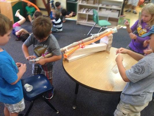 engineering a Rube Goldberg machine