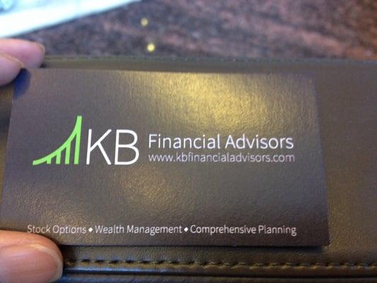 KB Financial Advisors Contact Info