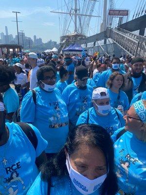 Lung Force Walk NYC 2022