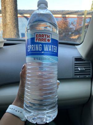 Spring water