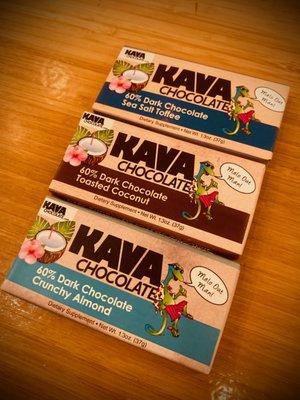 vegan Kava chocolate bars !!