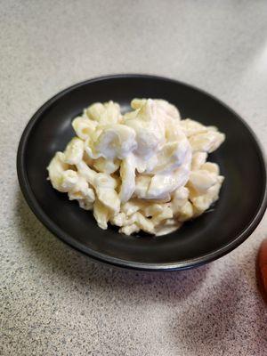 Mac Salad (chosen side for lunch).